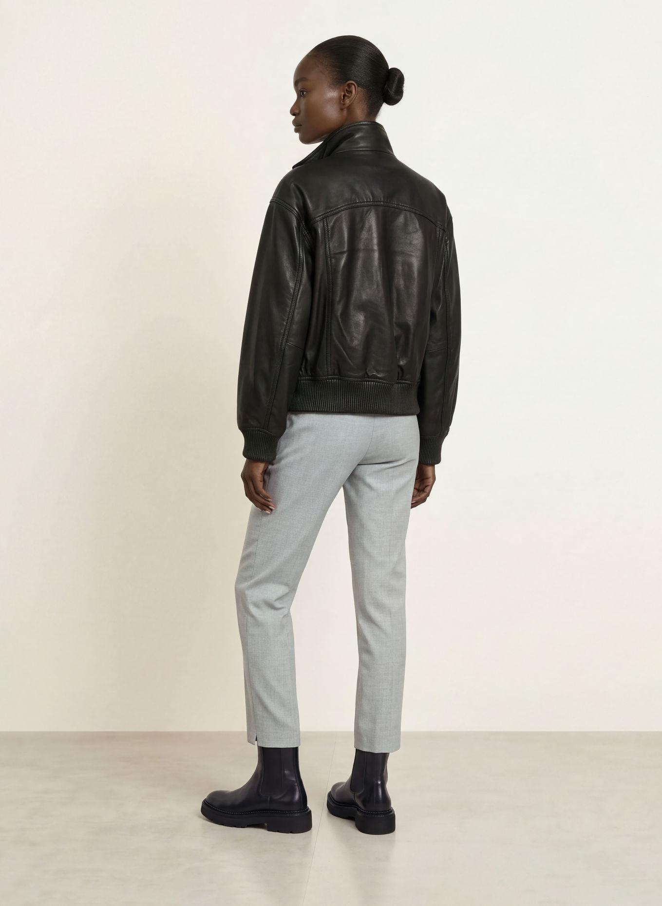 RAFFAELLO ROSSI MAXIMA 7/8-length trousers: LIGHT GRAY