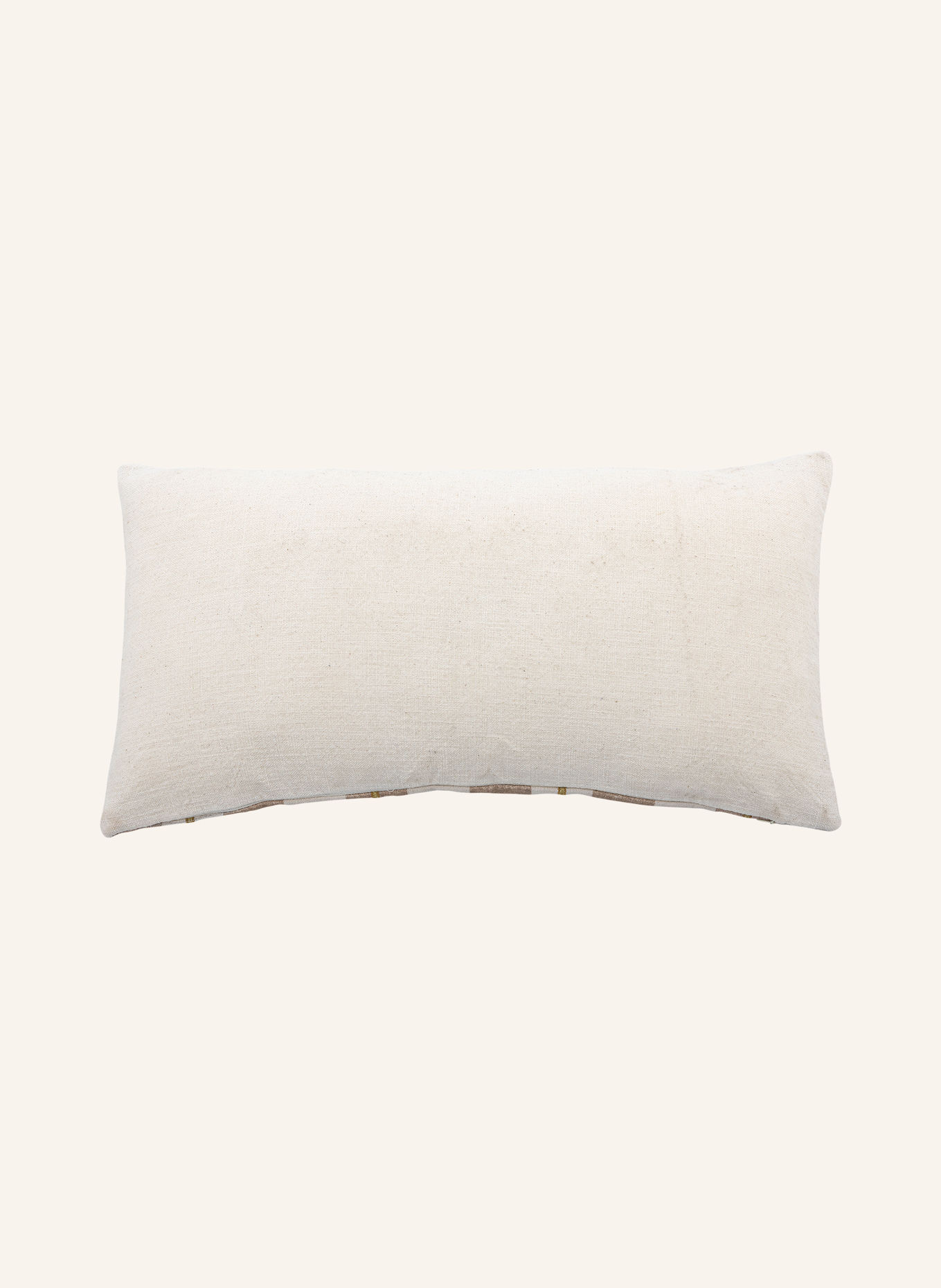 Bloomingville MERRY-GO-ROUND Decorative cushion: CREAM / BEIGE / DARK RED