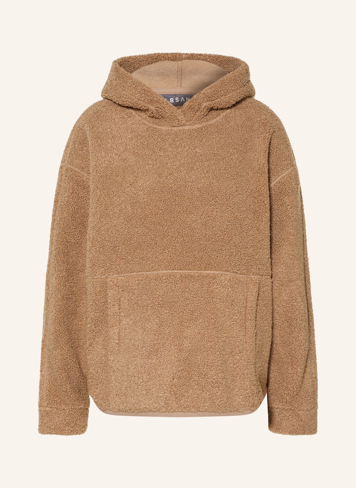 ELBSAND Hoodie van teddybont: BRUIN
