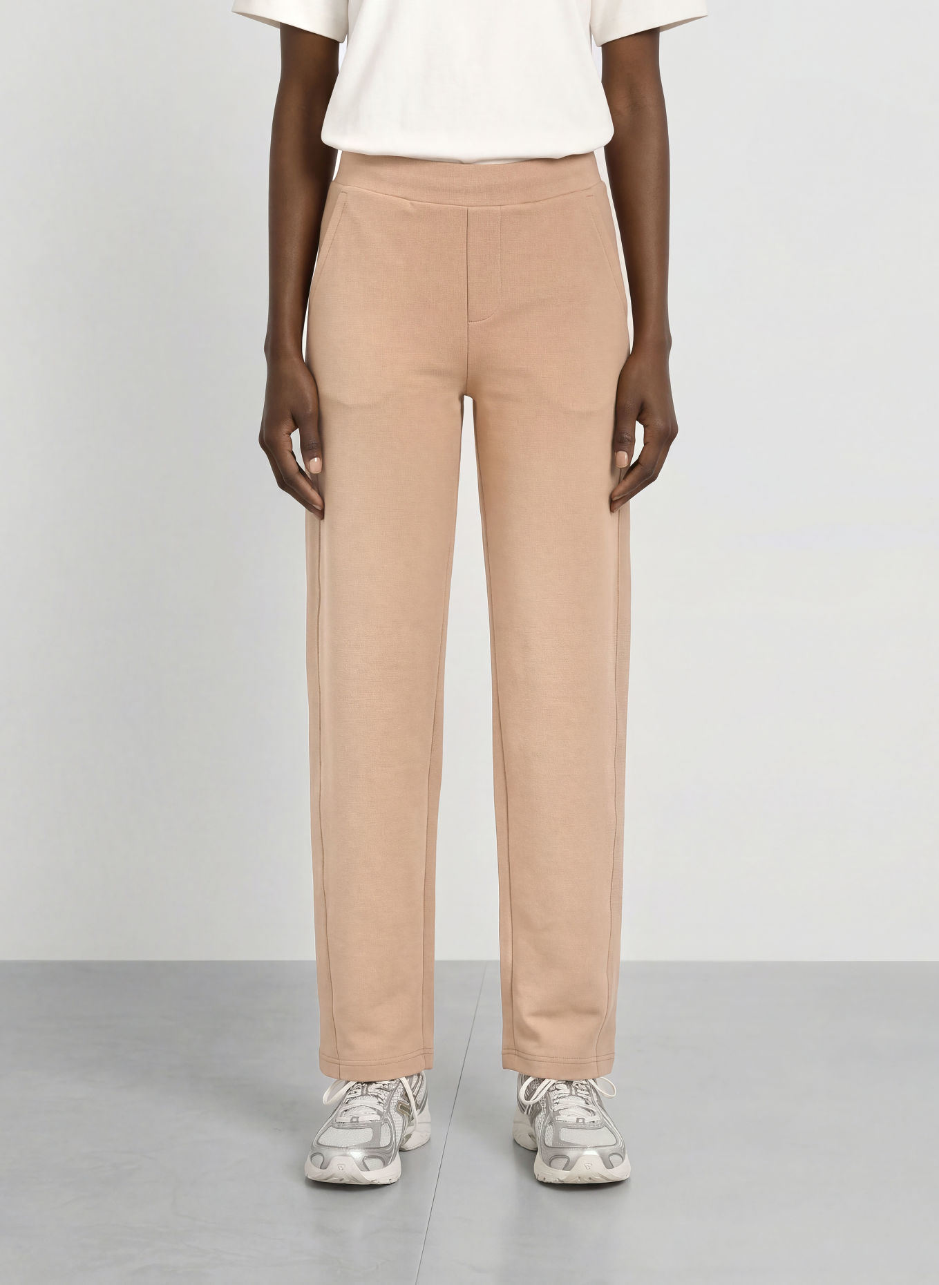 ELBSAND RIXA Sweatpants: LIGHT BROWN