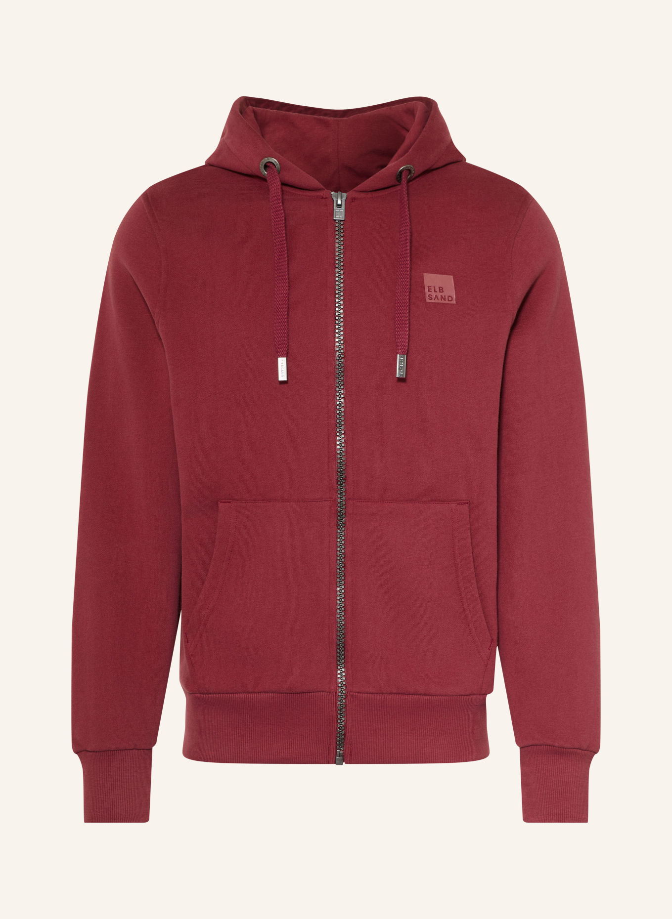 ELBSAND Sweatvest THURE: DONKERROOD