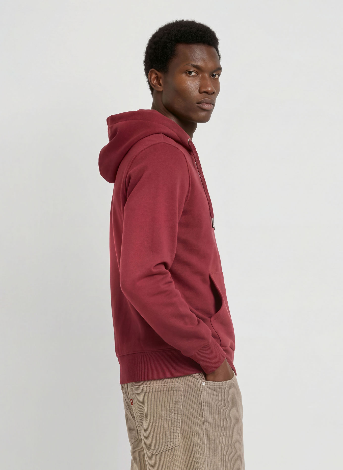 ELBSAND Sweatvest THURE: DONKERROOD