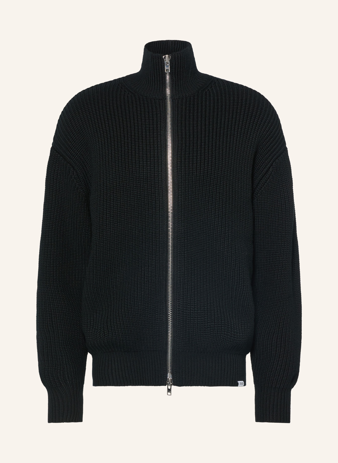 studio seidensticker Strickjacke: SCHWARZ