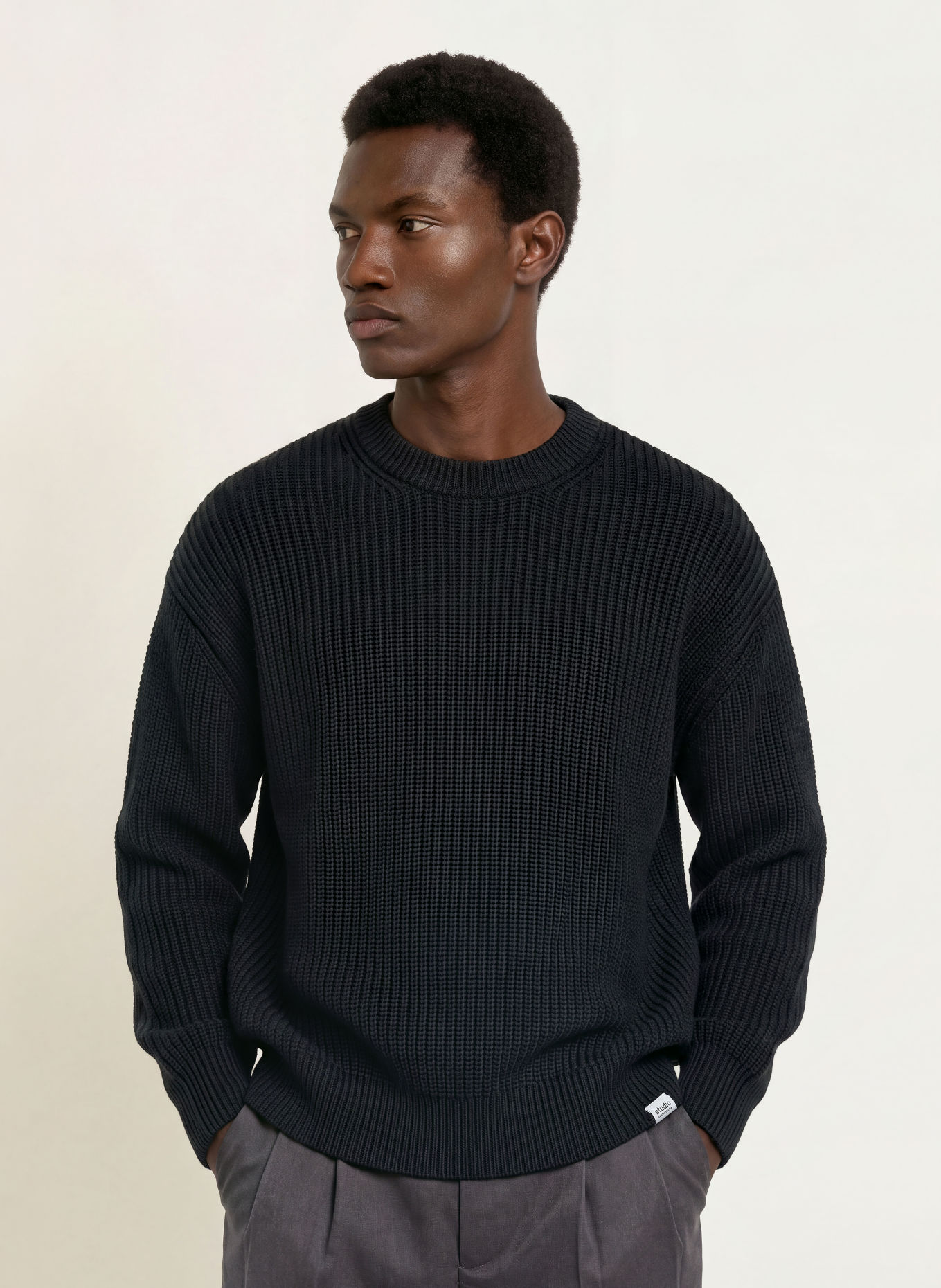 studio seidensticker Pullover: SCHWARZ