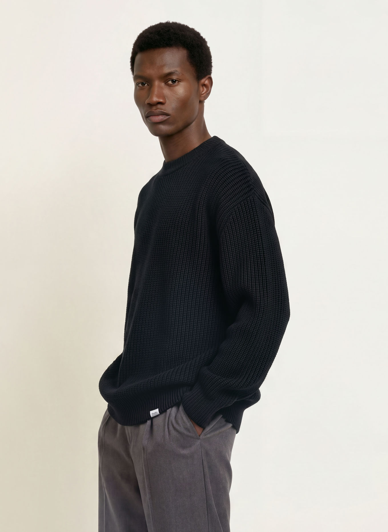 studio seidensticker Pullover: SCHWARZ