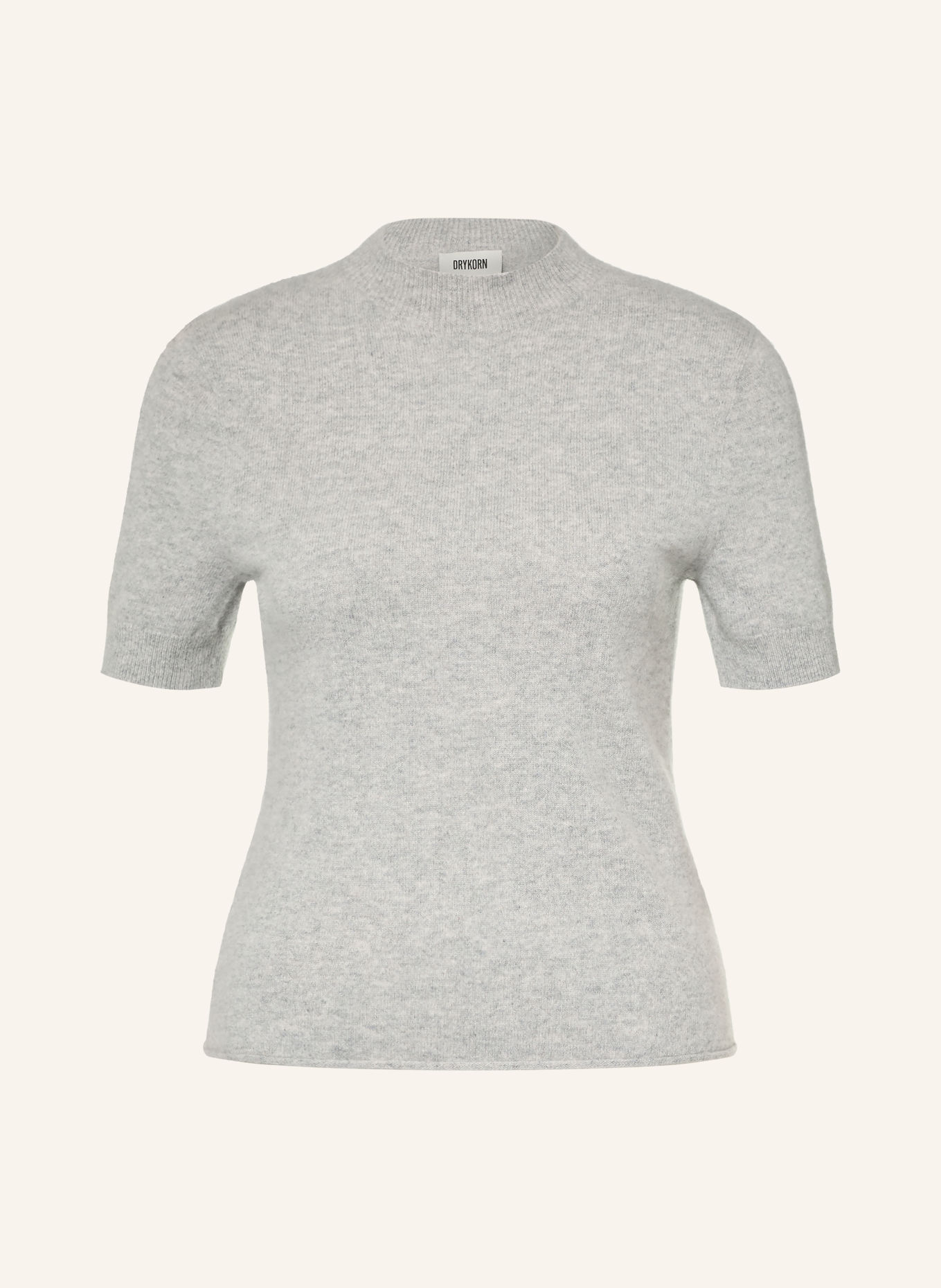 DRYKORN FINIA Cashmere Knit Shirt: GRAY