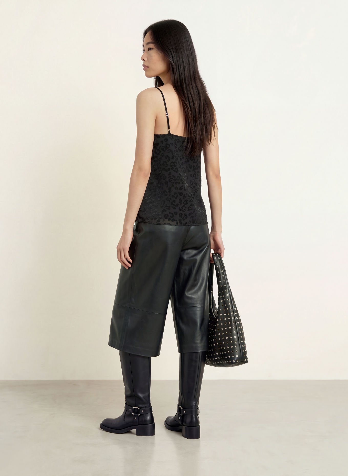 GUESS Spets-top DANIELLE: SVART