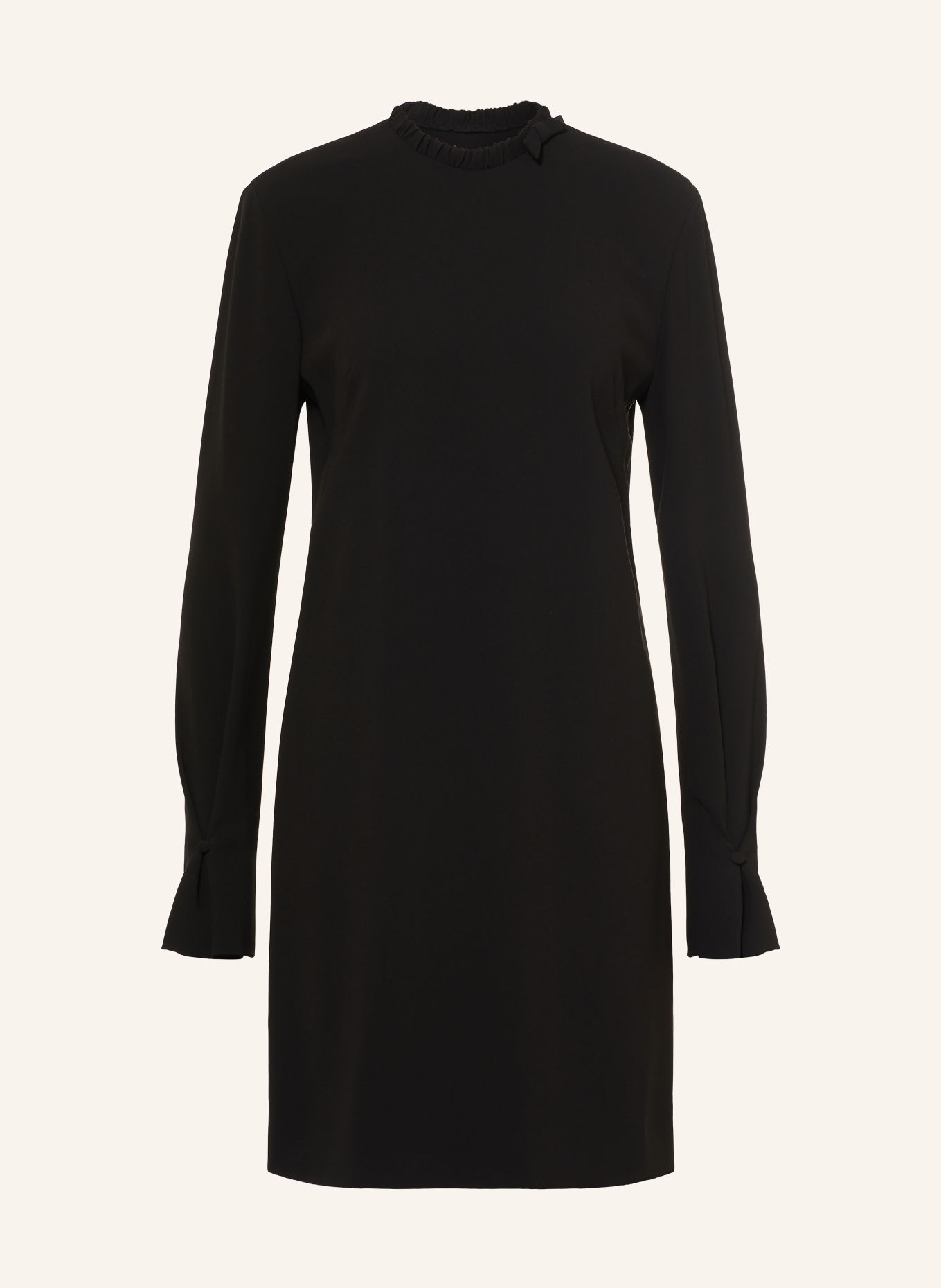 DOROTHEE SCHUMACHER Kleid STATEMENT DRAPE mit Rüschen: SCHWARZ