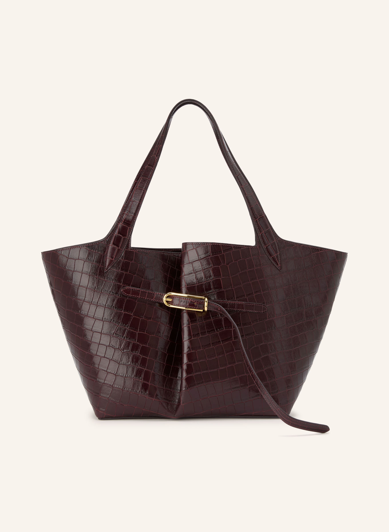 LIFFNER Sac cabas: ROUGE FONCÉ