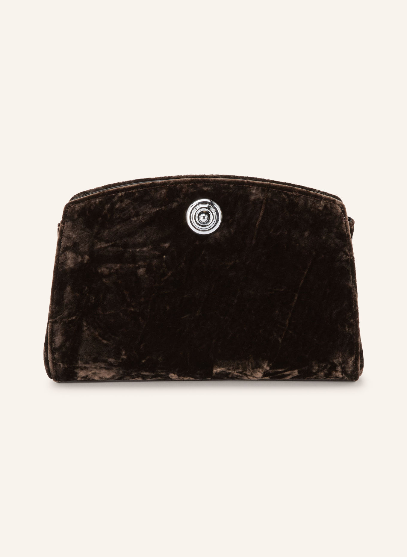 LIFFNER Pochette: MARRON FONCÉ / ARGENT