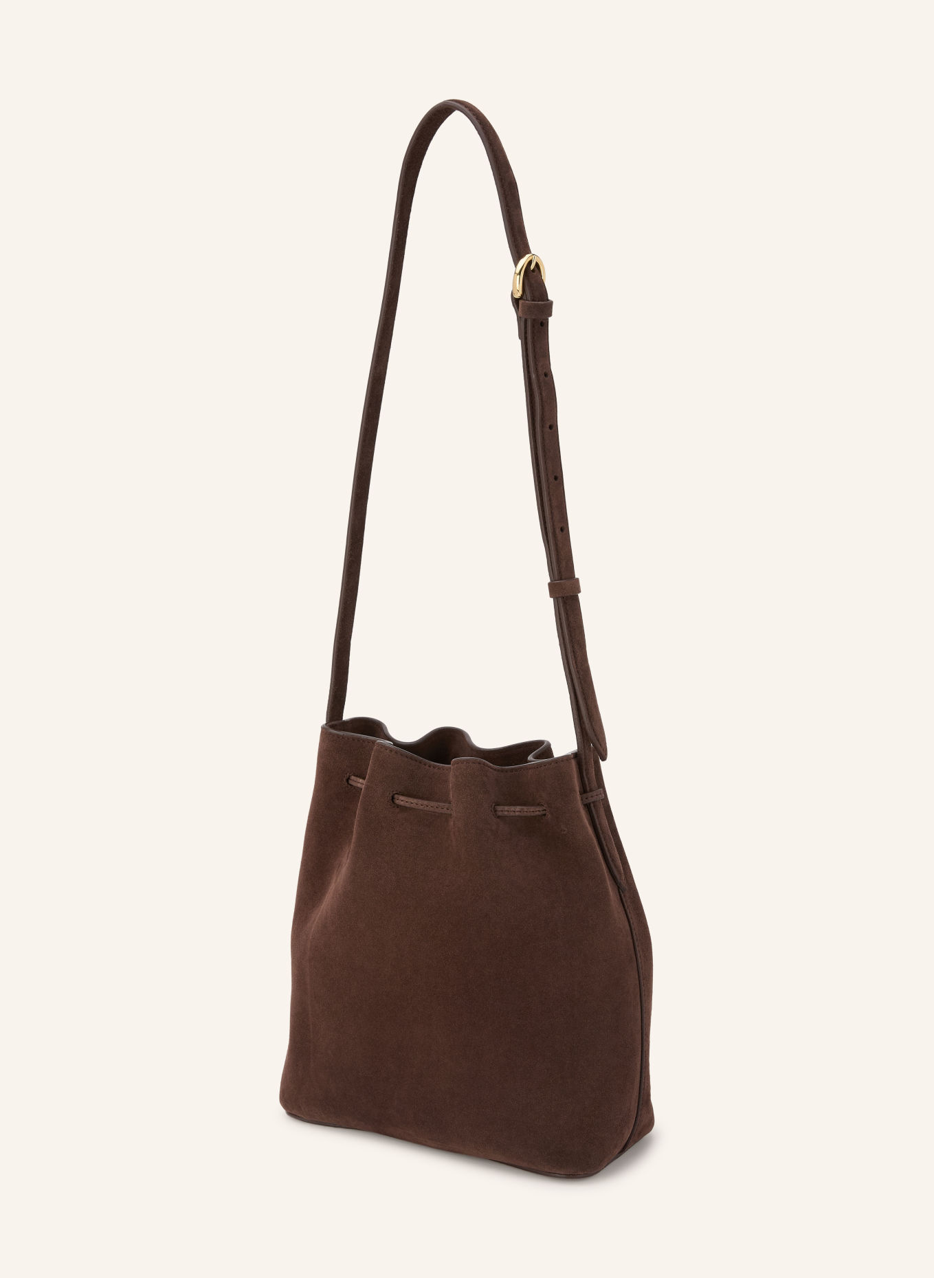 LIFFNER Buideltas SMALL: MARRON FONCÉ / GOUD