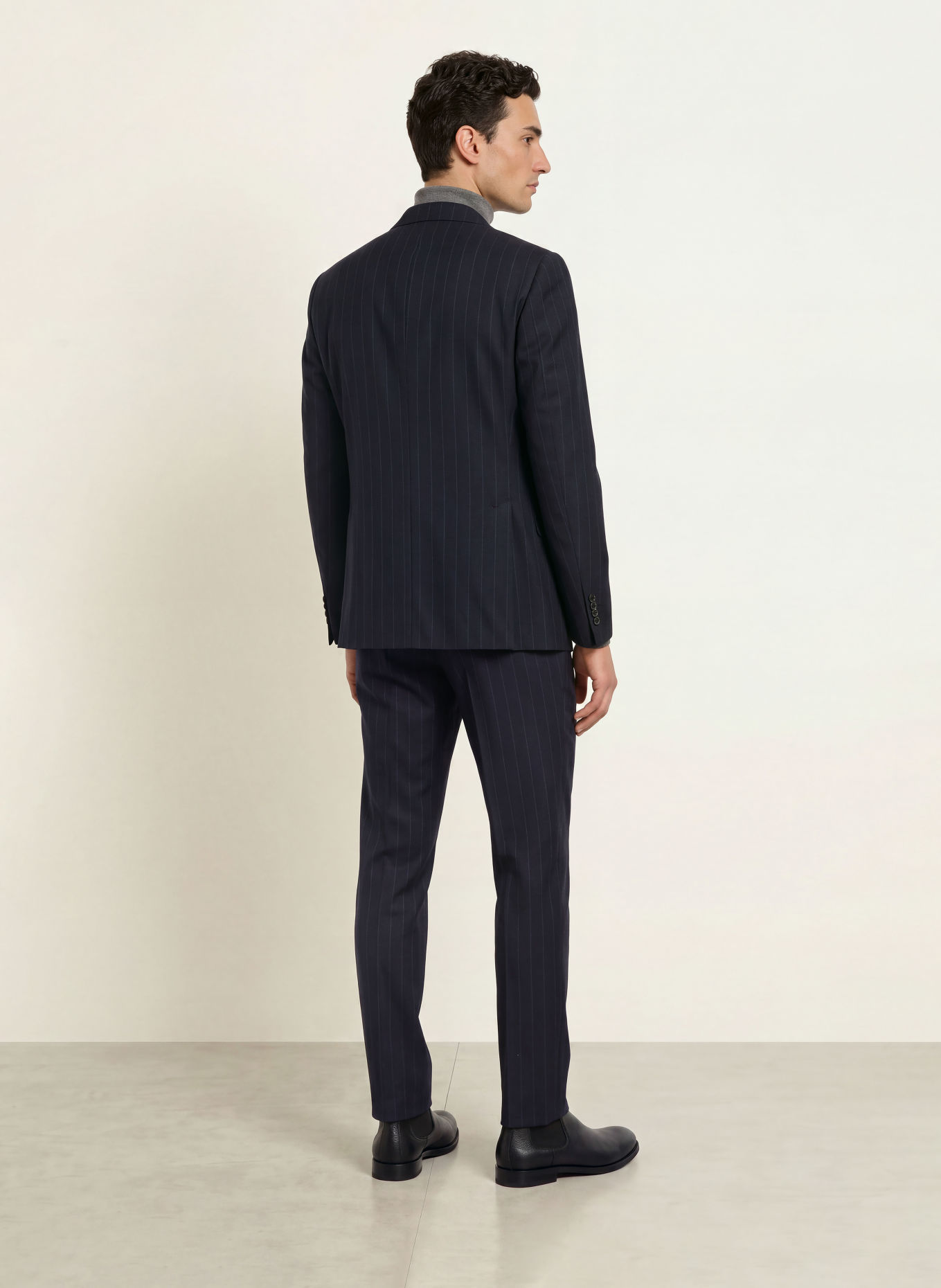 DRESSLER Anzugsakko Extra Slim Fit: 048 DUNKELBLAU