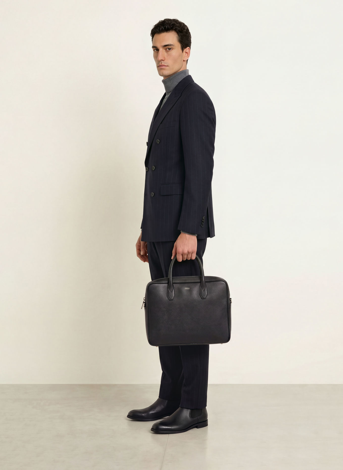 DRESSLER Anzugsakko Extra Slim Fit: 048 DUNKELBLAU