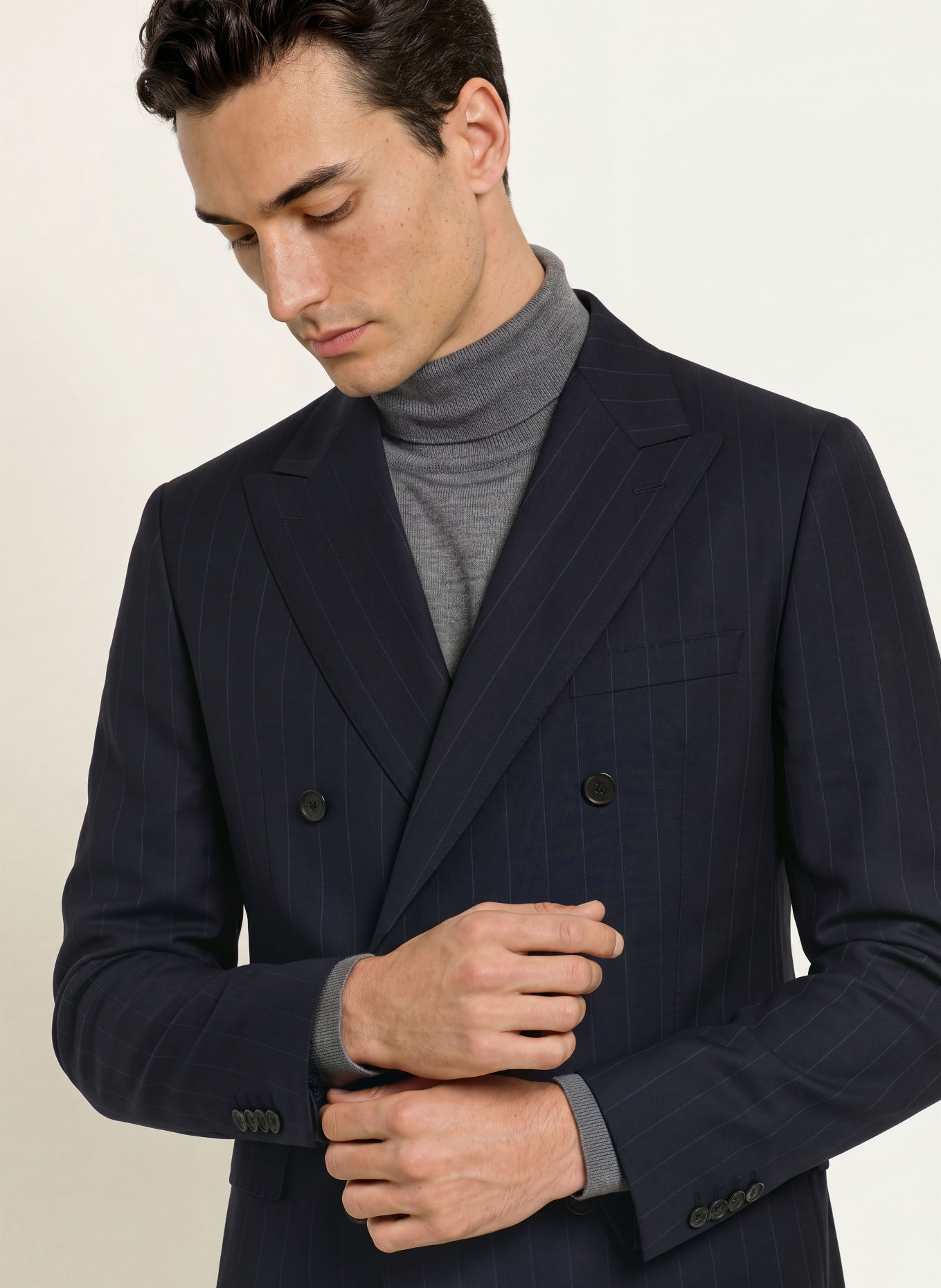 DRESSLER Anzugsakko Extra Slim Fit: 048 DUNKELBLAU