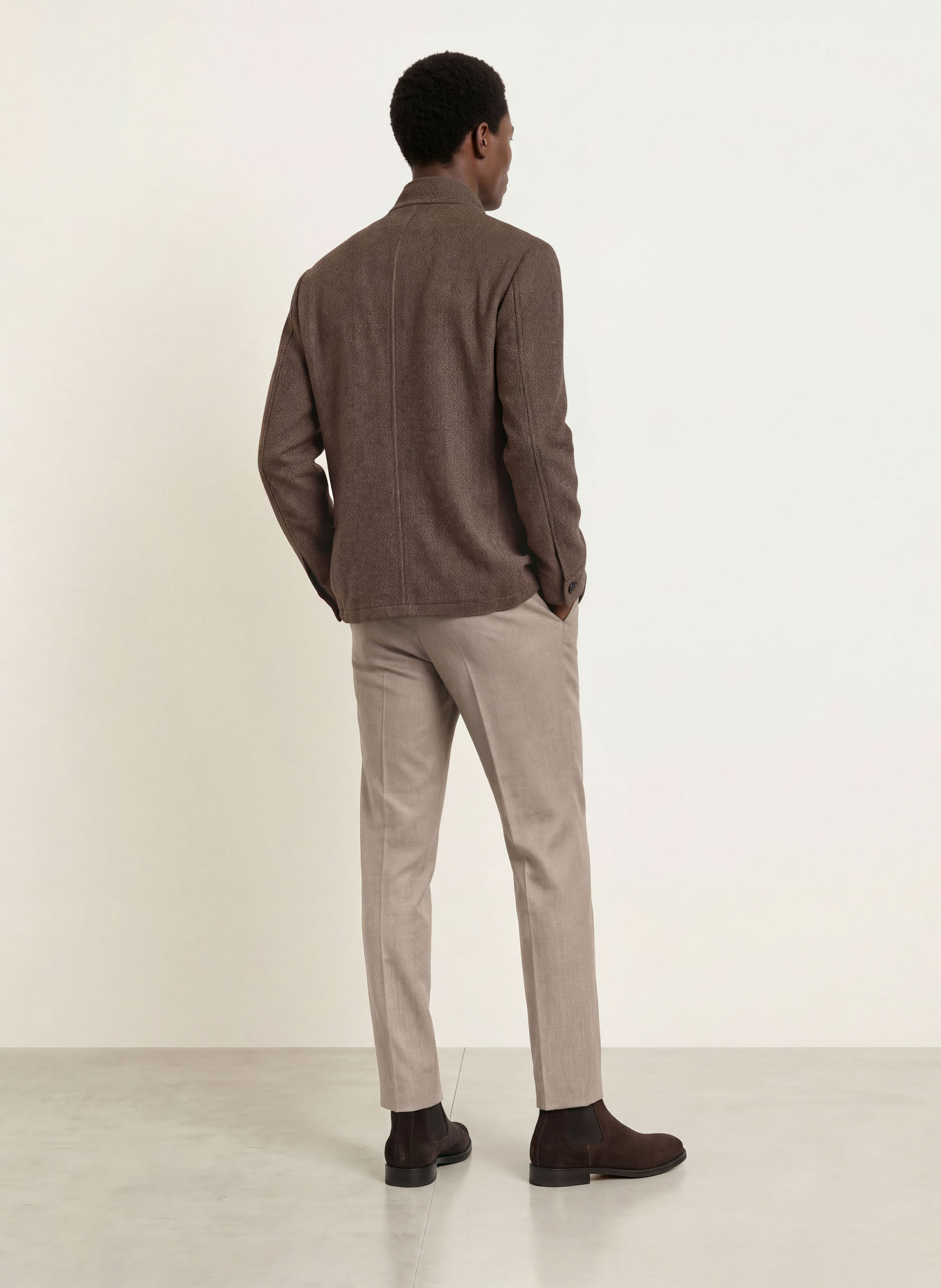 DRESSLER Overjacket: TAUPE