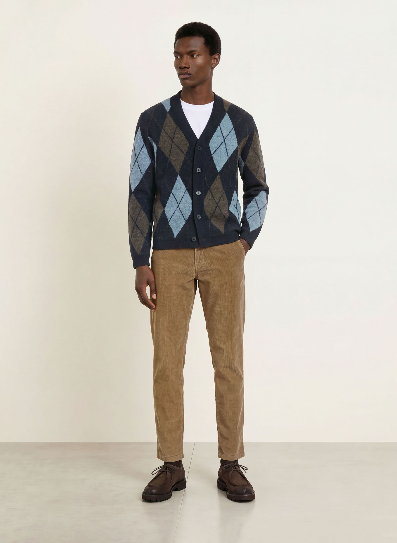 BRAX Cordchino PHIL Tapered Fit: 54 CAPPUCINO