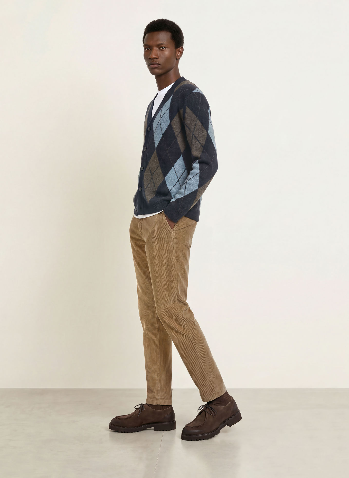 BRAX Cordchino PHIL Tapered Fit: 54 CAPPUCINO