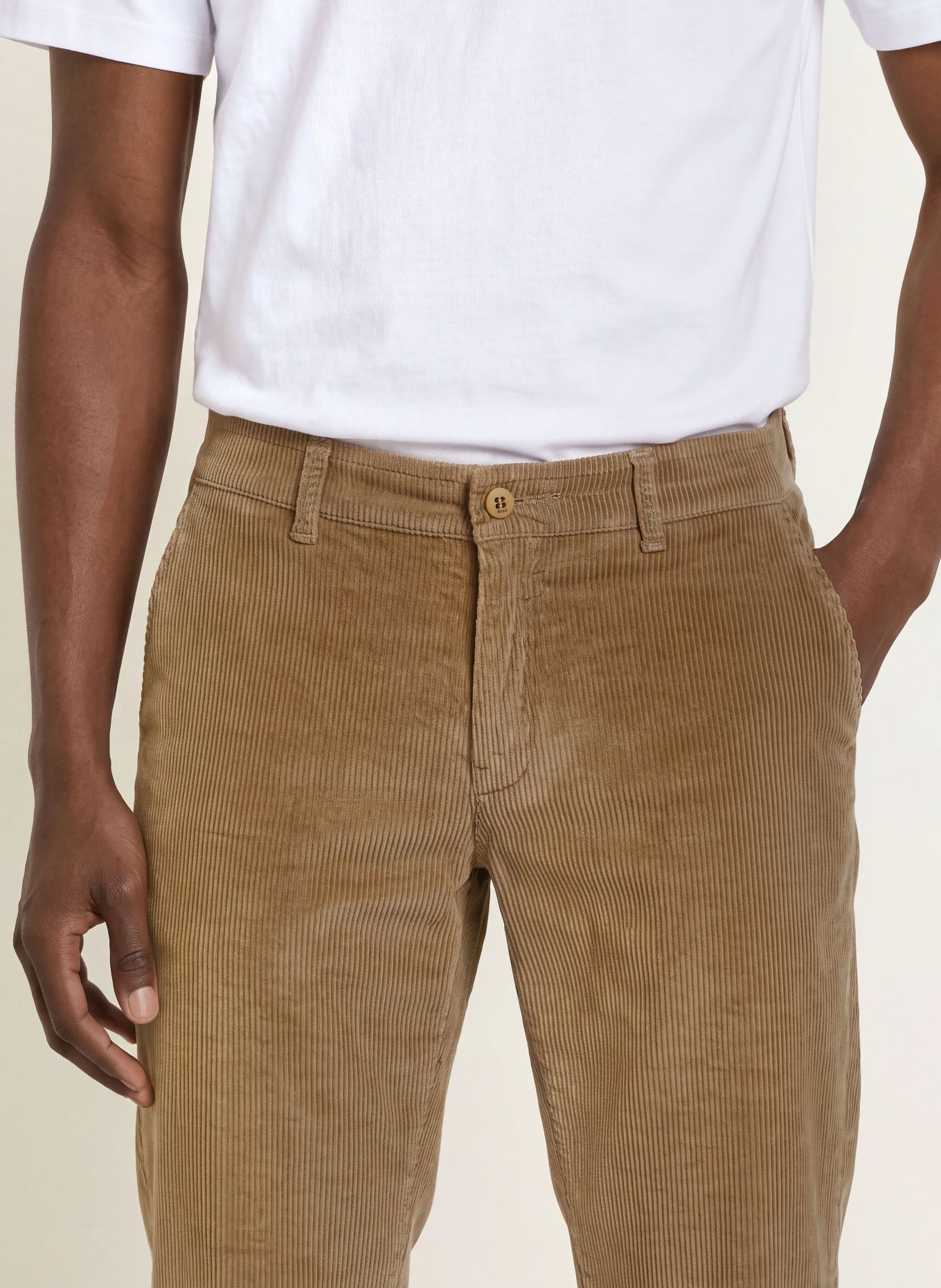 BRAX Cordchino PHIL Tapered Fit: 54 CAPPUCINO