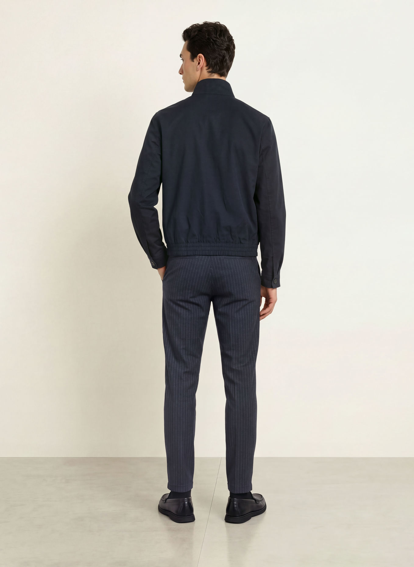 BRAX Jerseyhose PHIL im Jogging-Stil Tapered Fit: 22 NAVY