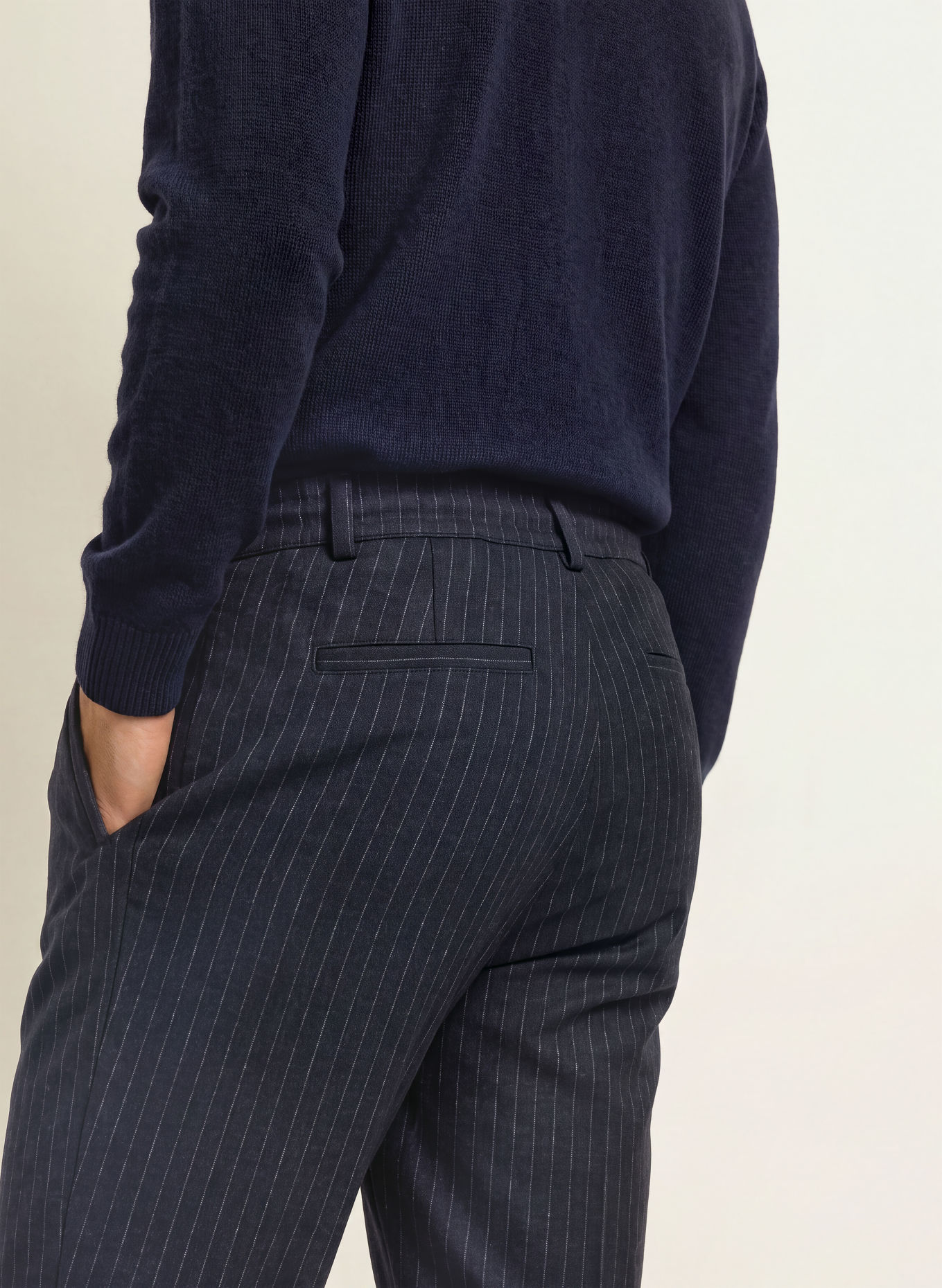 BRAX Jerseyhose PHIL im Jogging-Stil Tapered Fit: 22 NAVY