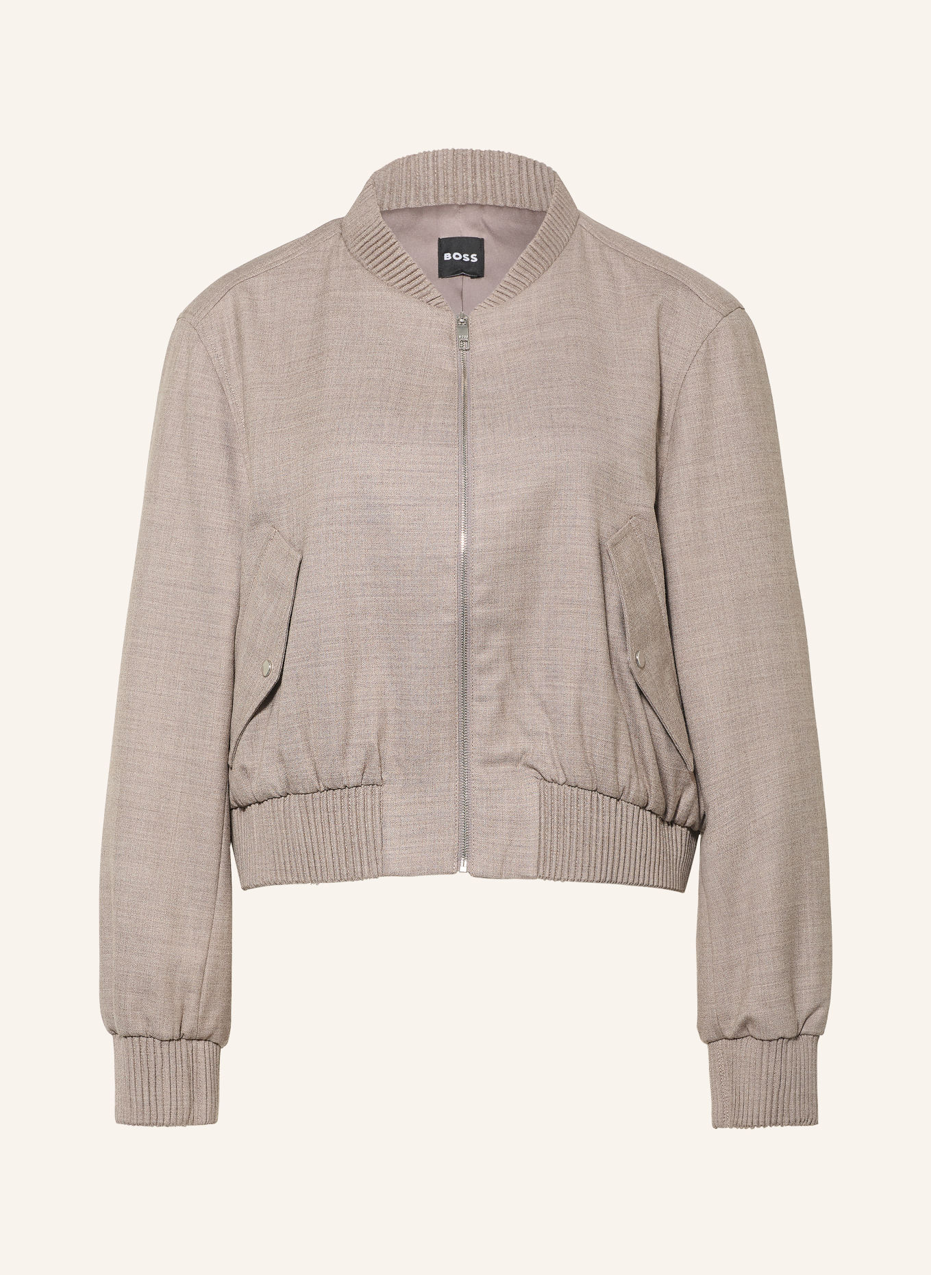 BOSS JAMAYATI Bomber jacket: TAUPE