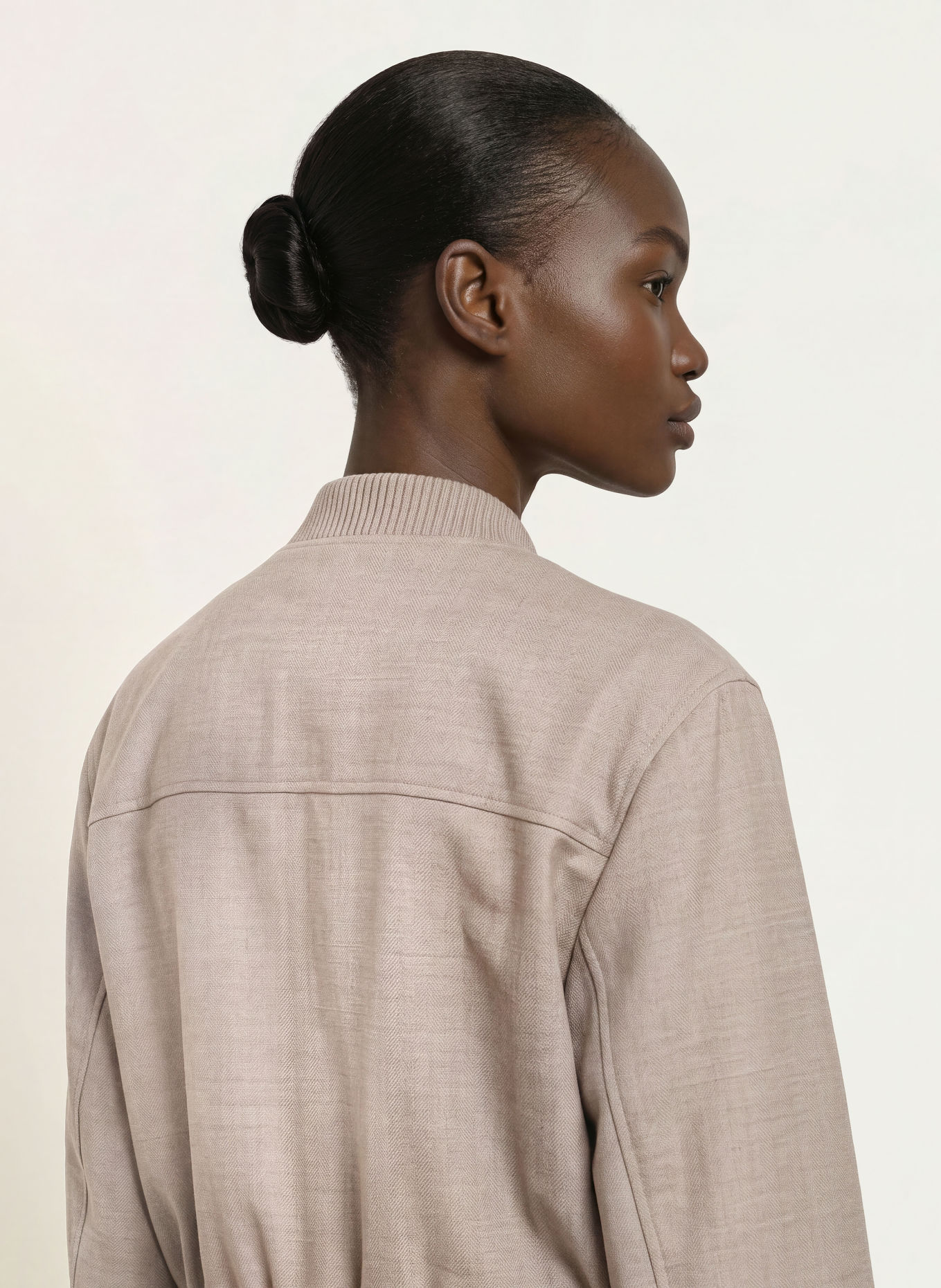 BOSS JAMAYATI Bomber jacket: TAUPE