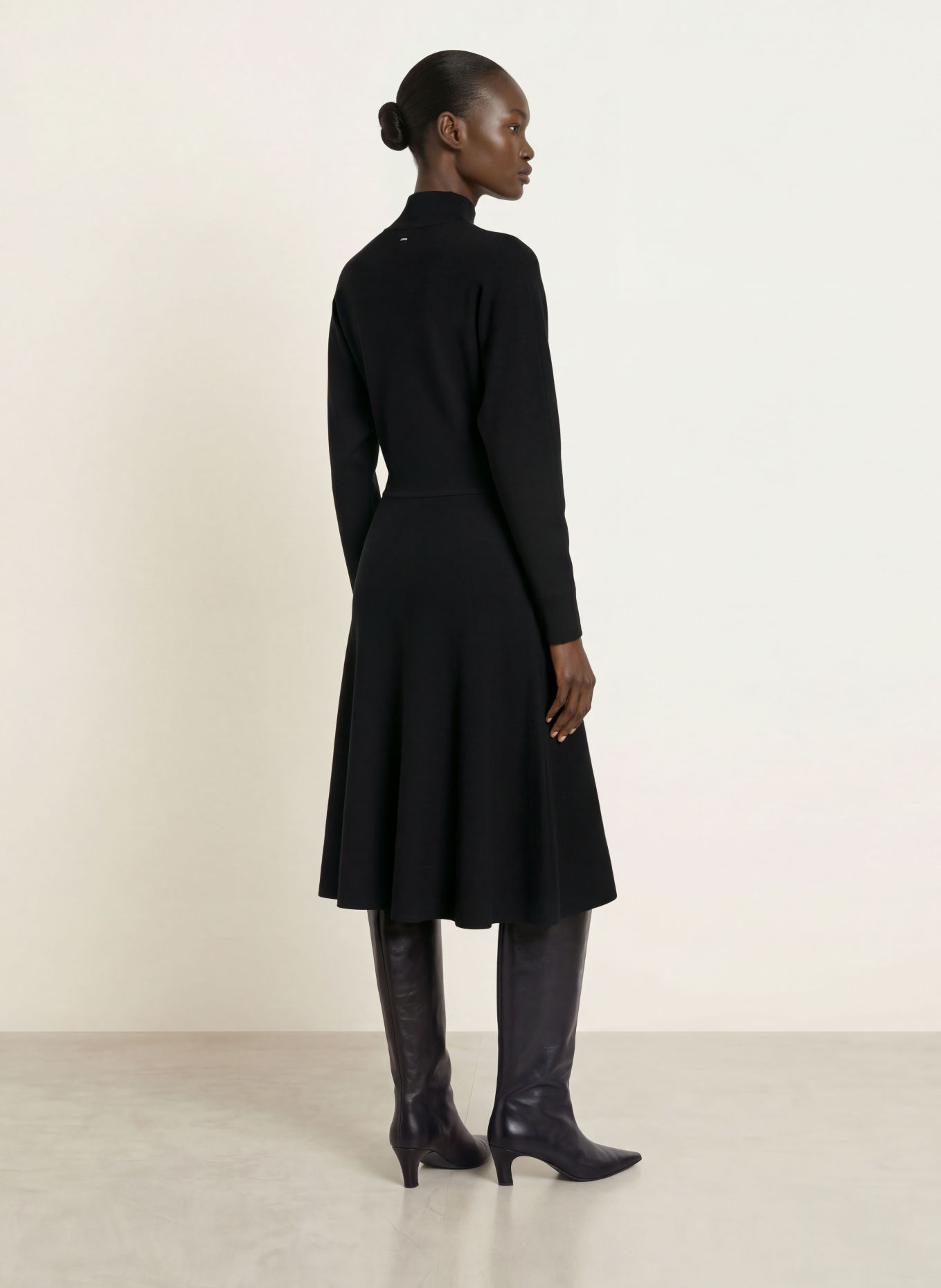 BOSS Strickkleid FAEDRA: SCHWARZ