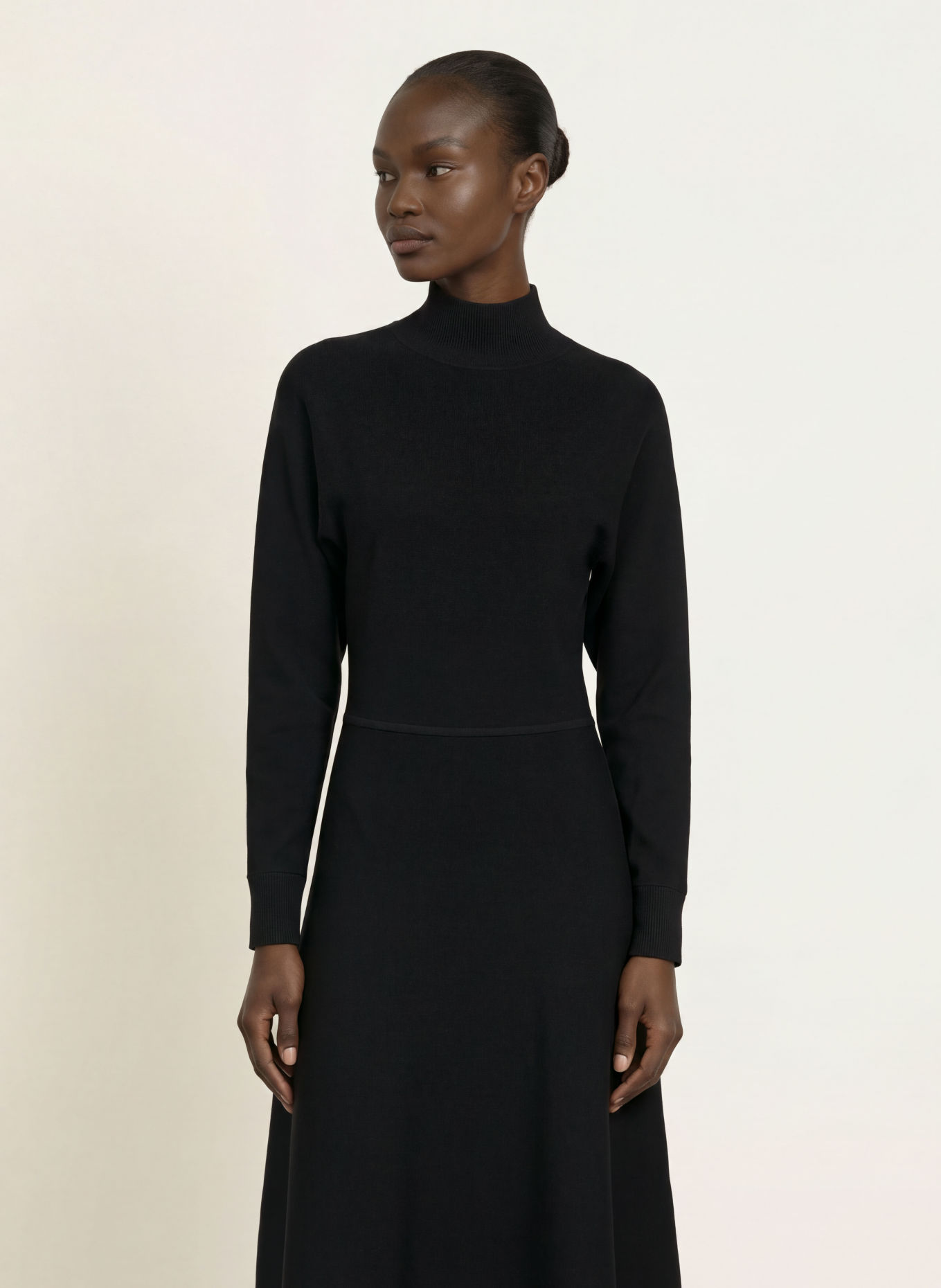 BOSS Strickkleid FAEDRA: SCHWARZ