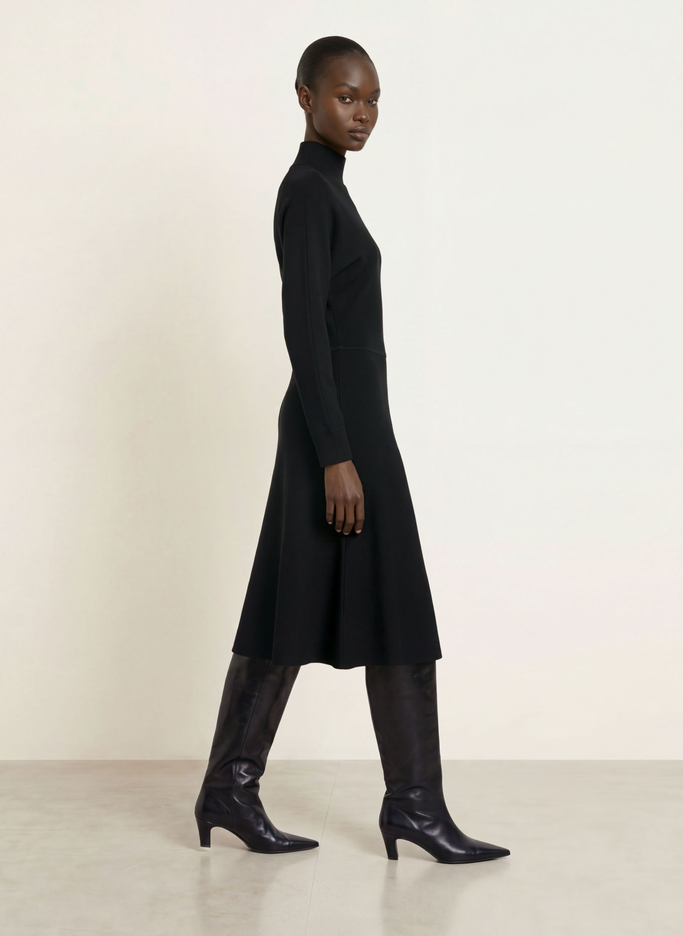 BOSS Strickkleid FAEDRA: SCHWARZ