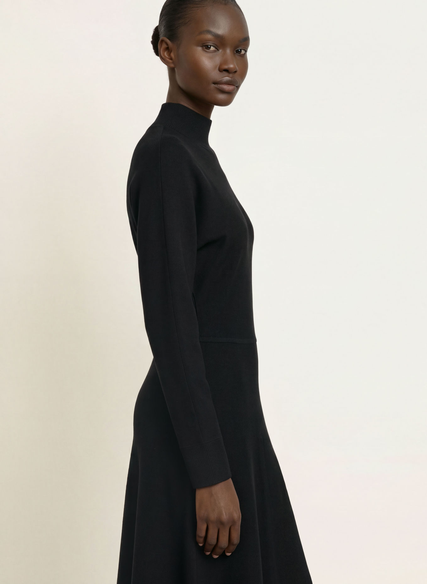 BOSS Strickkleid FAEDRA: SCHWARZ