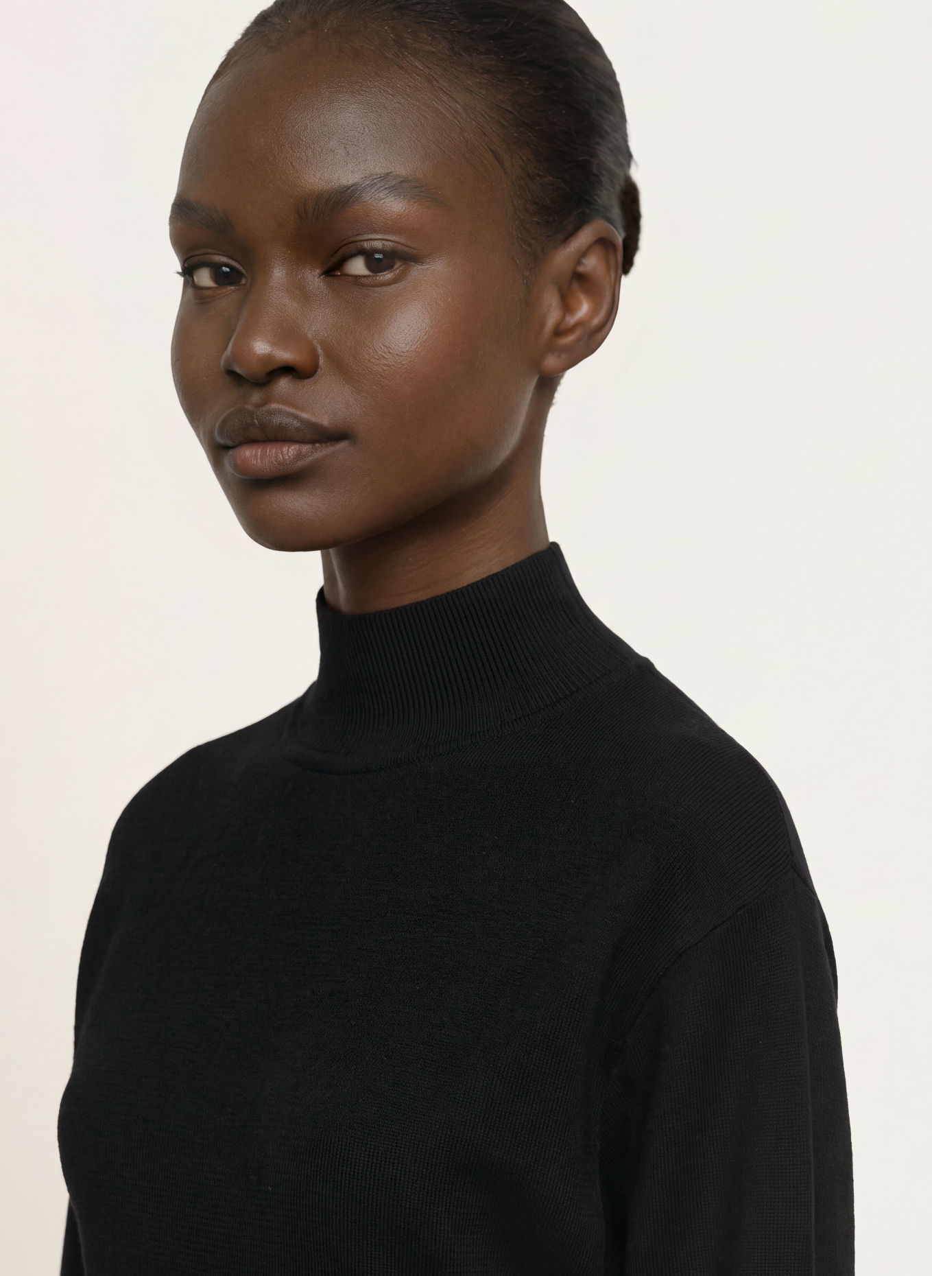 BOSS Strickkleid FAEDRA: SCHWARZ