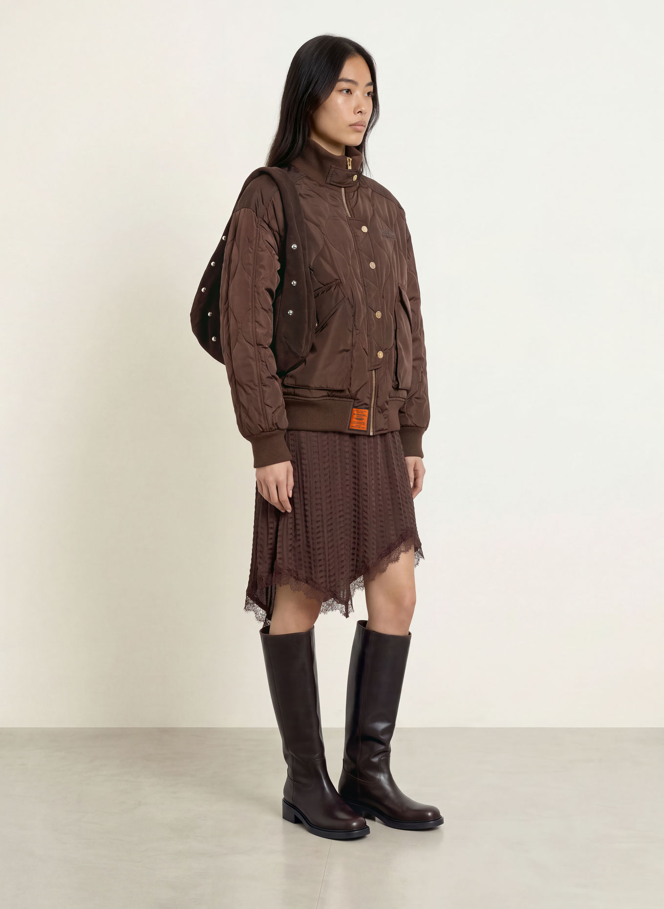 BOMBERS ORIGINAL Blouson MELDEN: MARRON