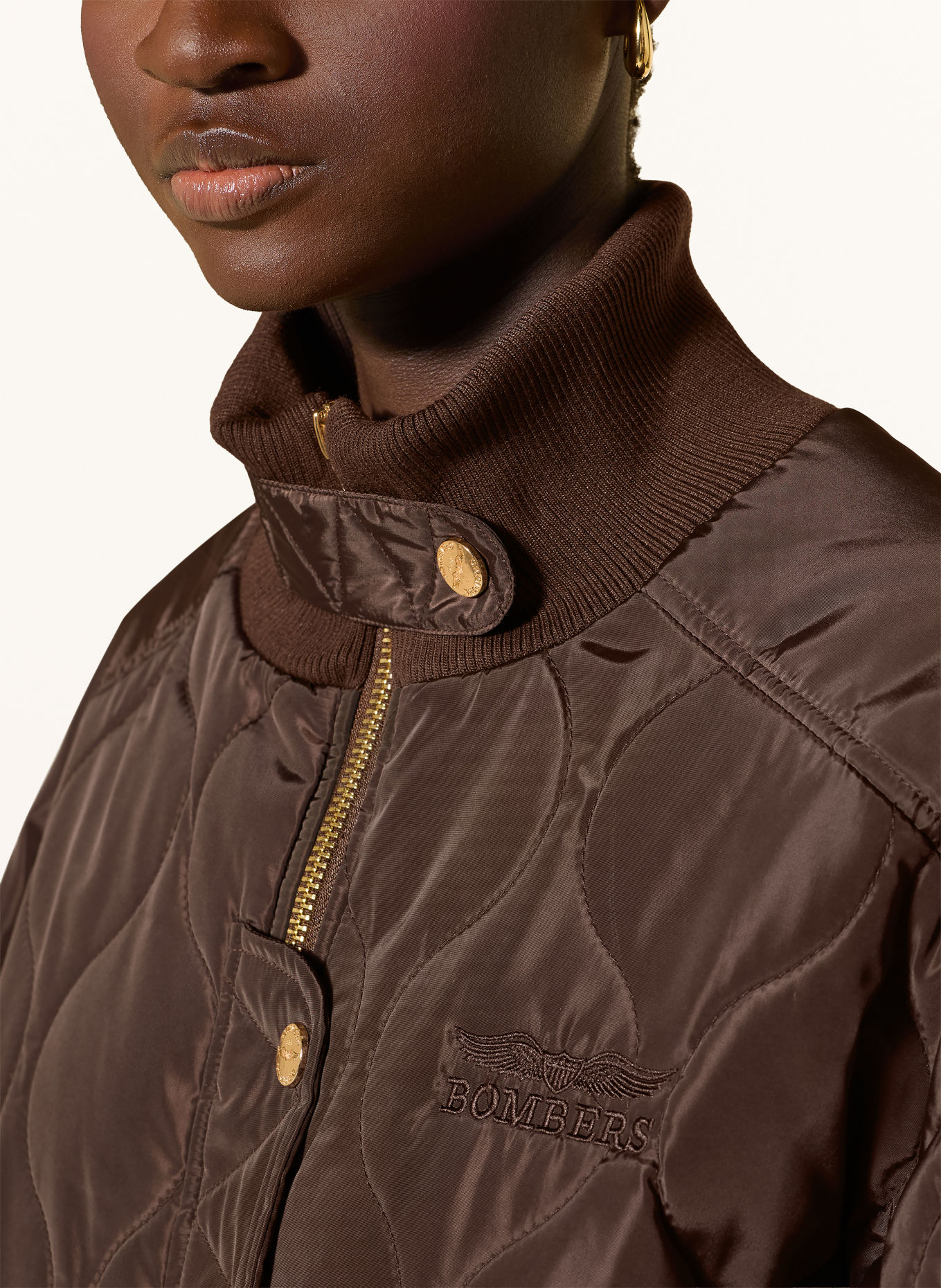 BOMBERS ORIGINAL Blouson MELDEN: MARRON