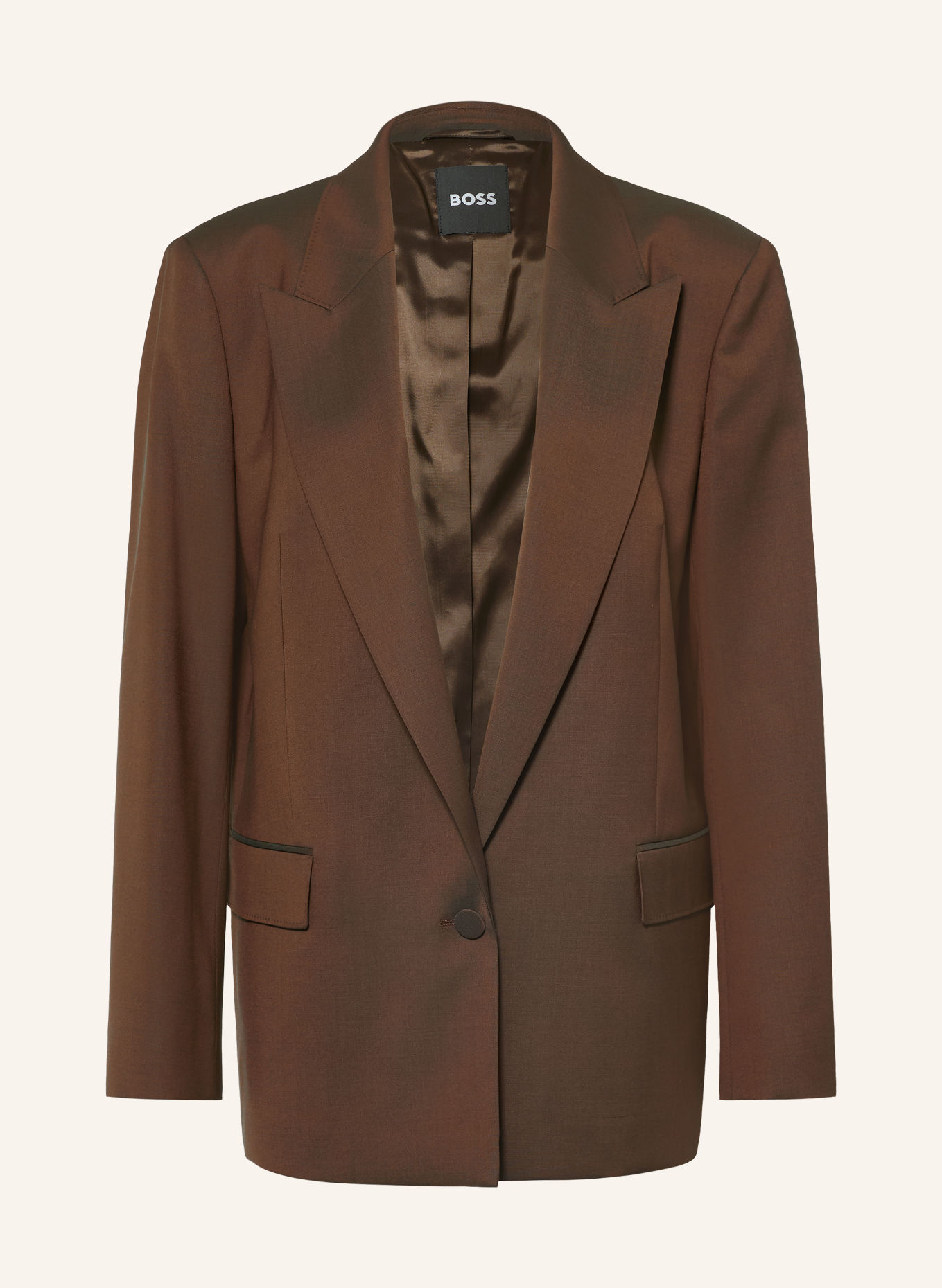 BOSS Blazer JEMMALA: DUNKELBRAUN