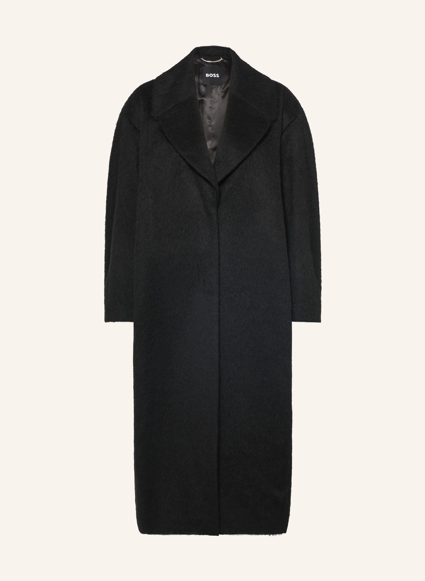 BOSS Mantel CAPONY: ZWART
