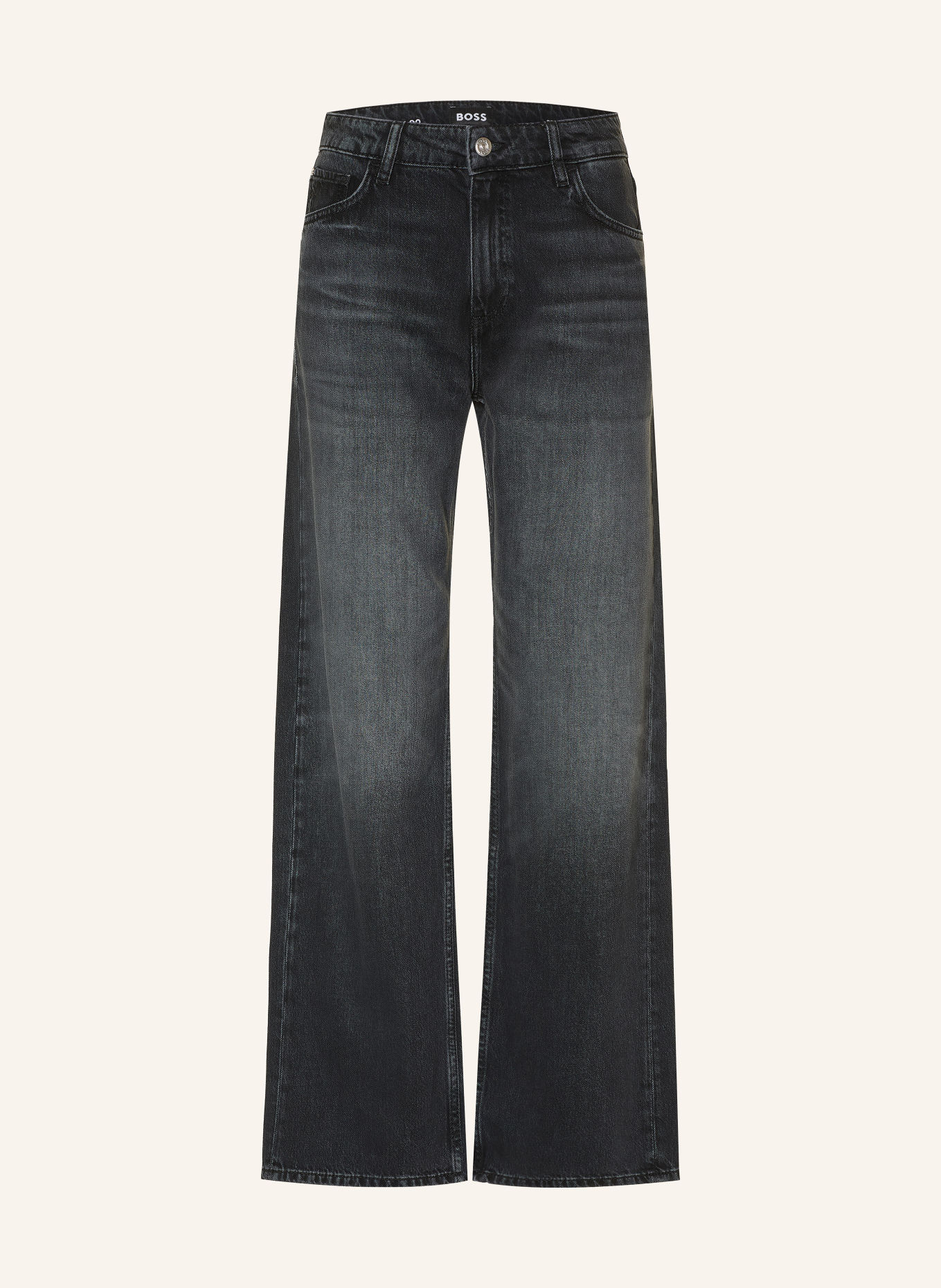 BOSS Wide Leg Jeans CROSSROAD: 009 BLACK