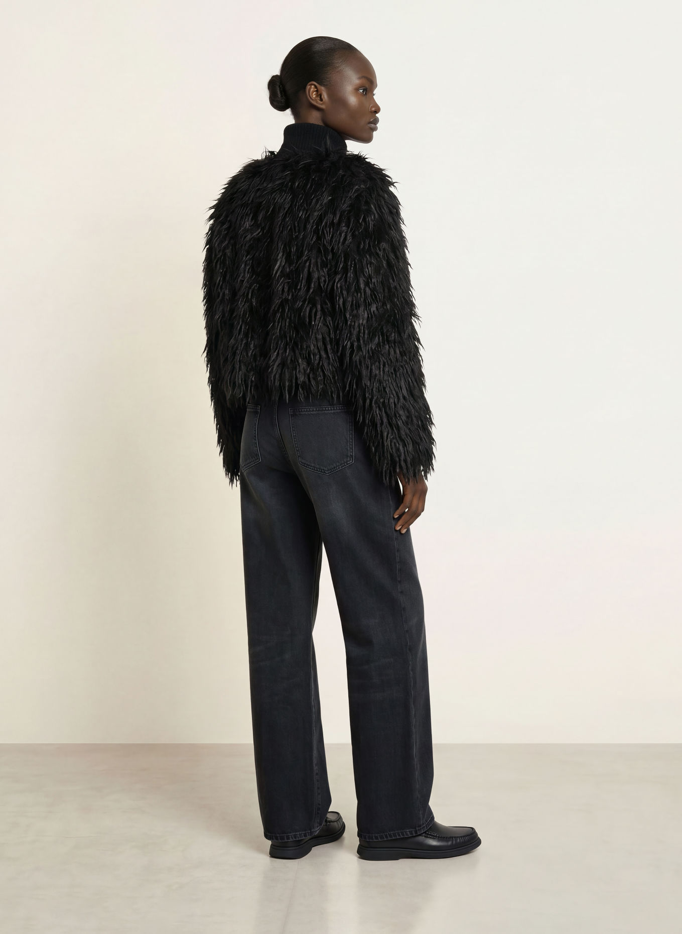 BOSS Wide Leg Jeans CROSSROAD: 009 BLACK