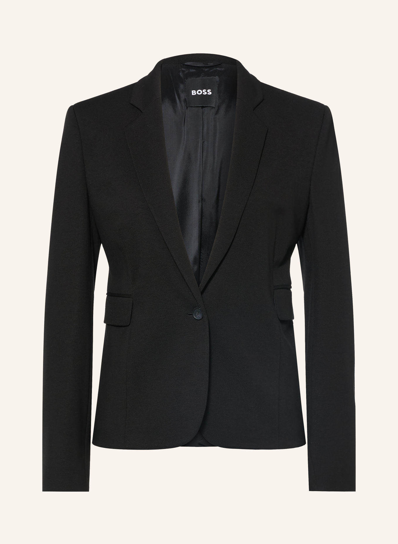BOSS Jerseyblazer JIA: ZWART