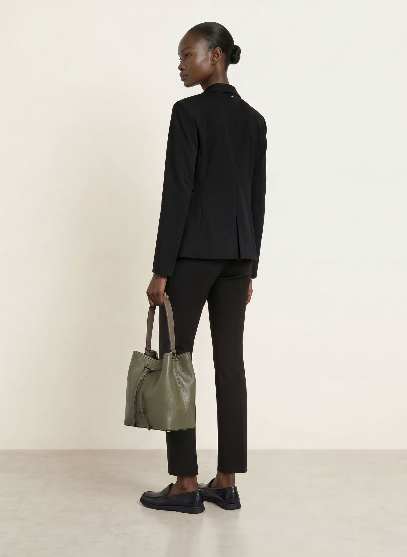 BOSS Jerseyblazer JIA: ZWART