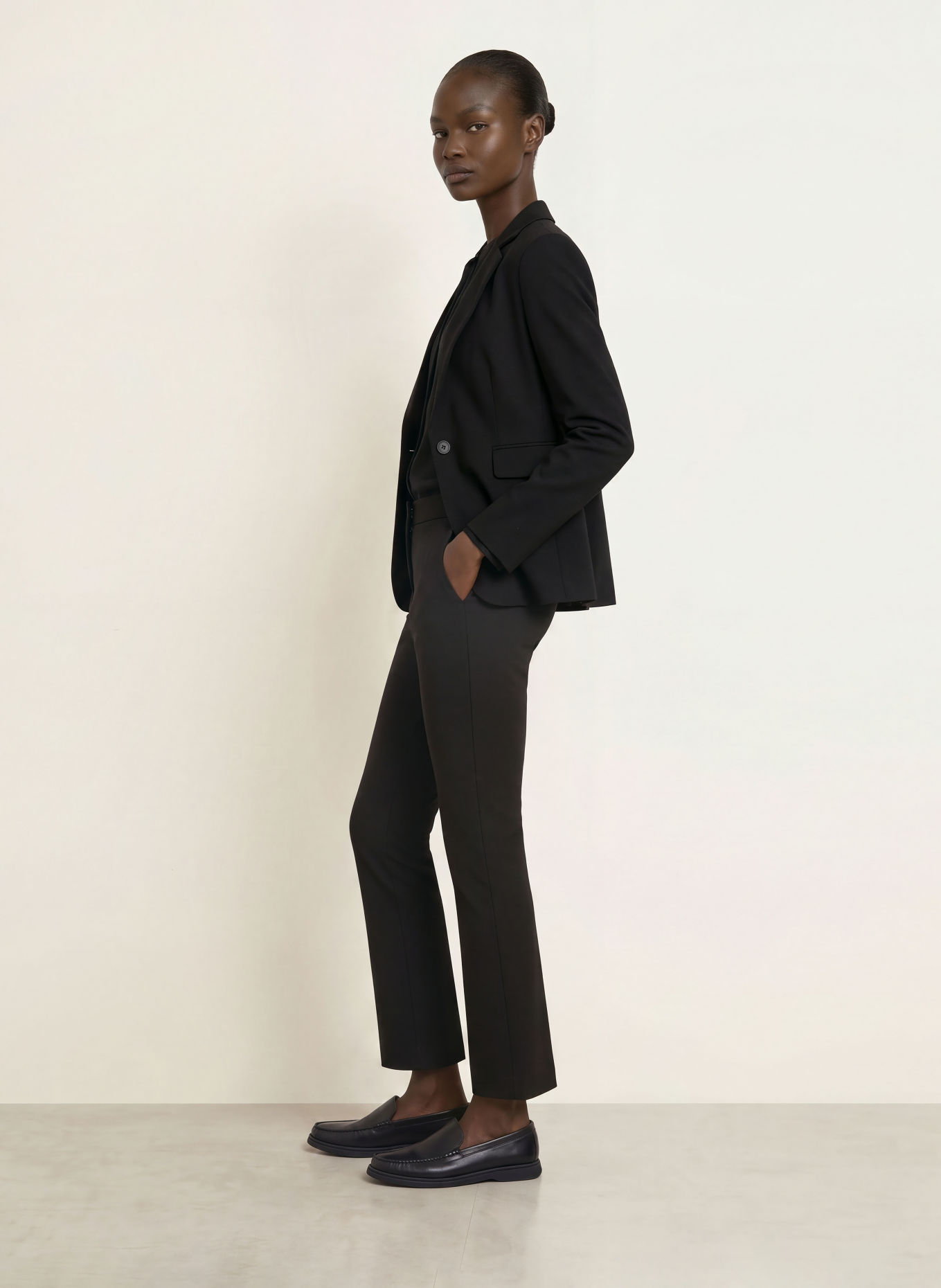 BOSS Jerseyblazer JIA: ZWART