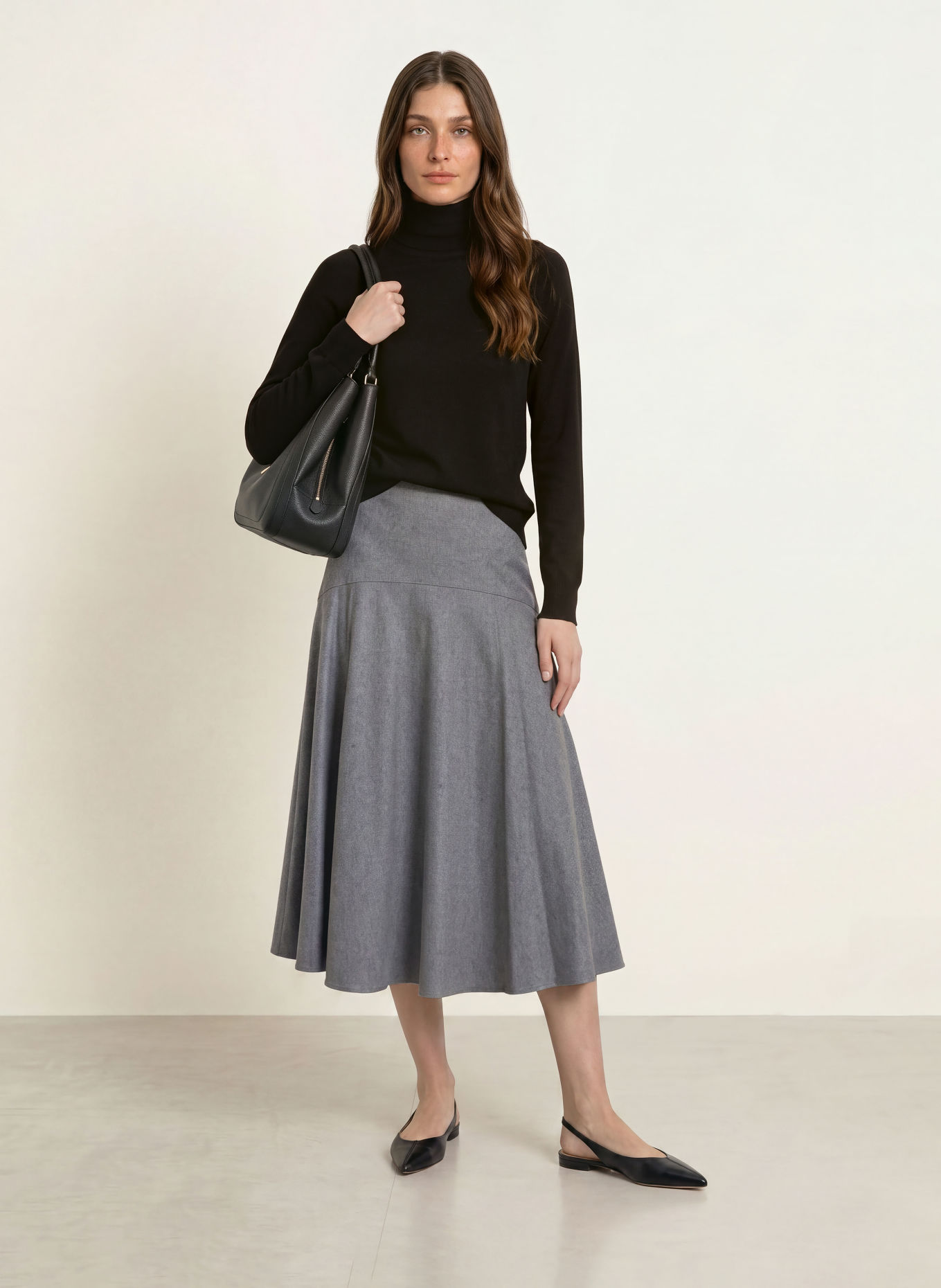 BOSS Flanellrock VOPALA: GRAU