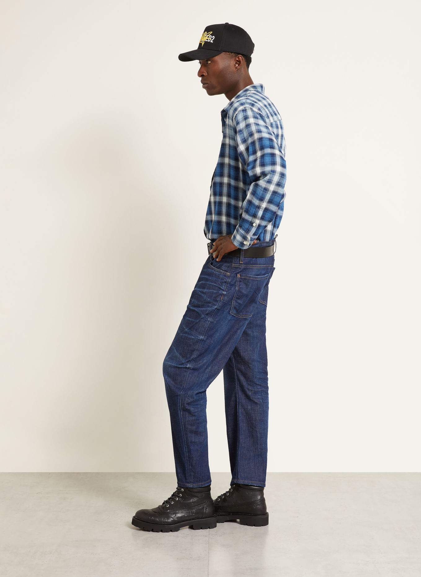 DSQUARED2 Jeans BRO Regular Fit: 470 NAVY BLUE