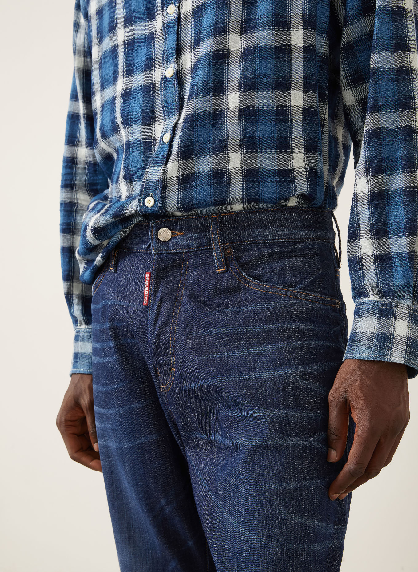 DSQUARED2 Jeans BRO Regular Fit: 470 NAVY BLUE