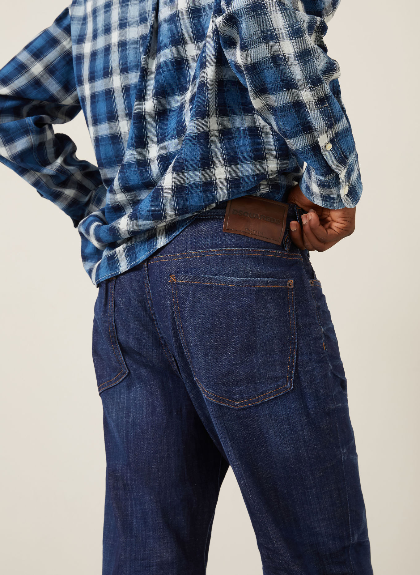 DSQUARED2 Jeans BRO Regular Fit: 470 NAVY BLUE