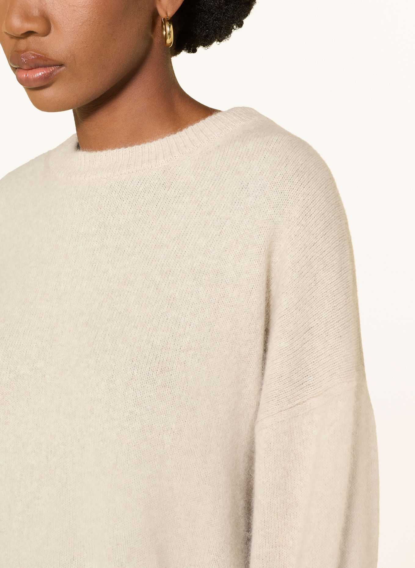 LOULOU DE SAISON Trui TRISTAN: CRÈME