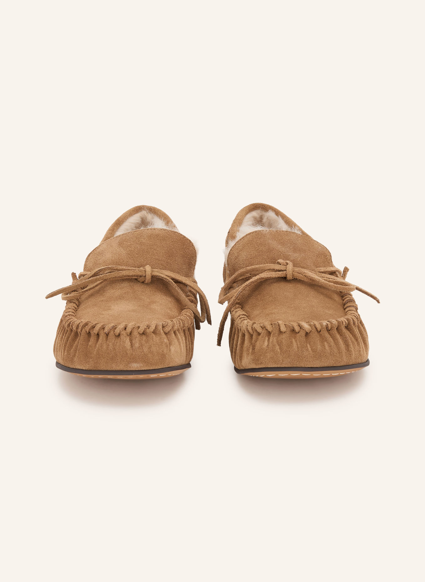 BIBI LOU Moccasins: LIGHT BROWN