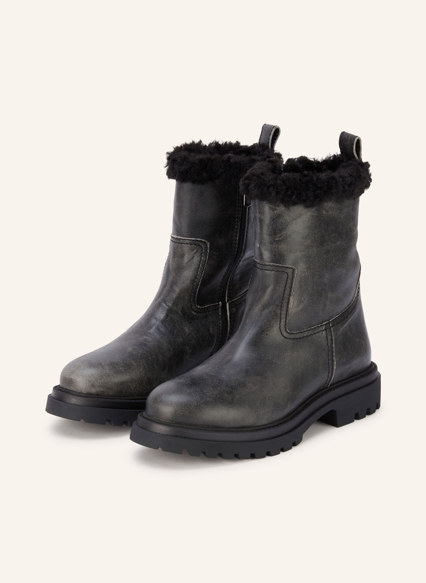 BIBI LOU Boots: ČERNÁ