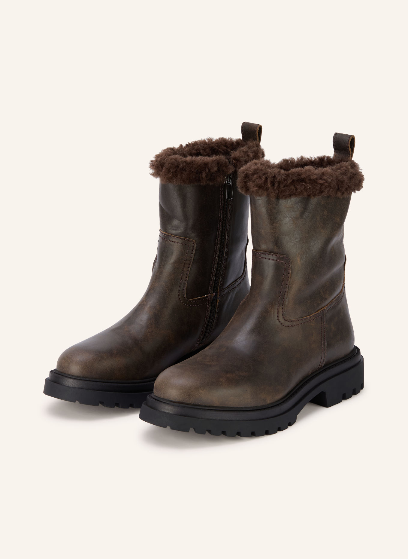 BIBI LOU Boots: DARK BROWN