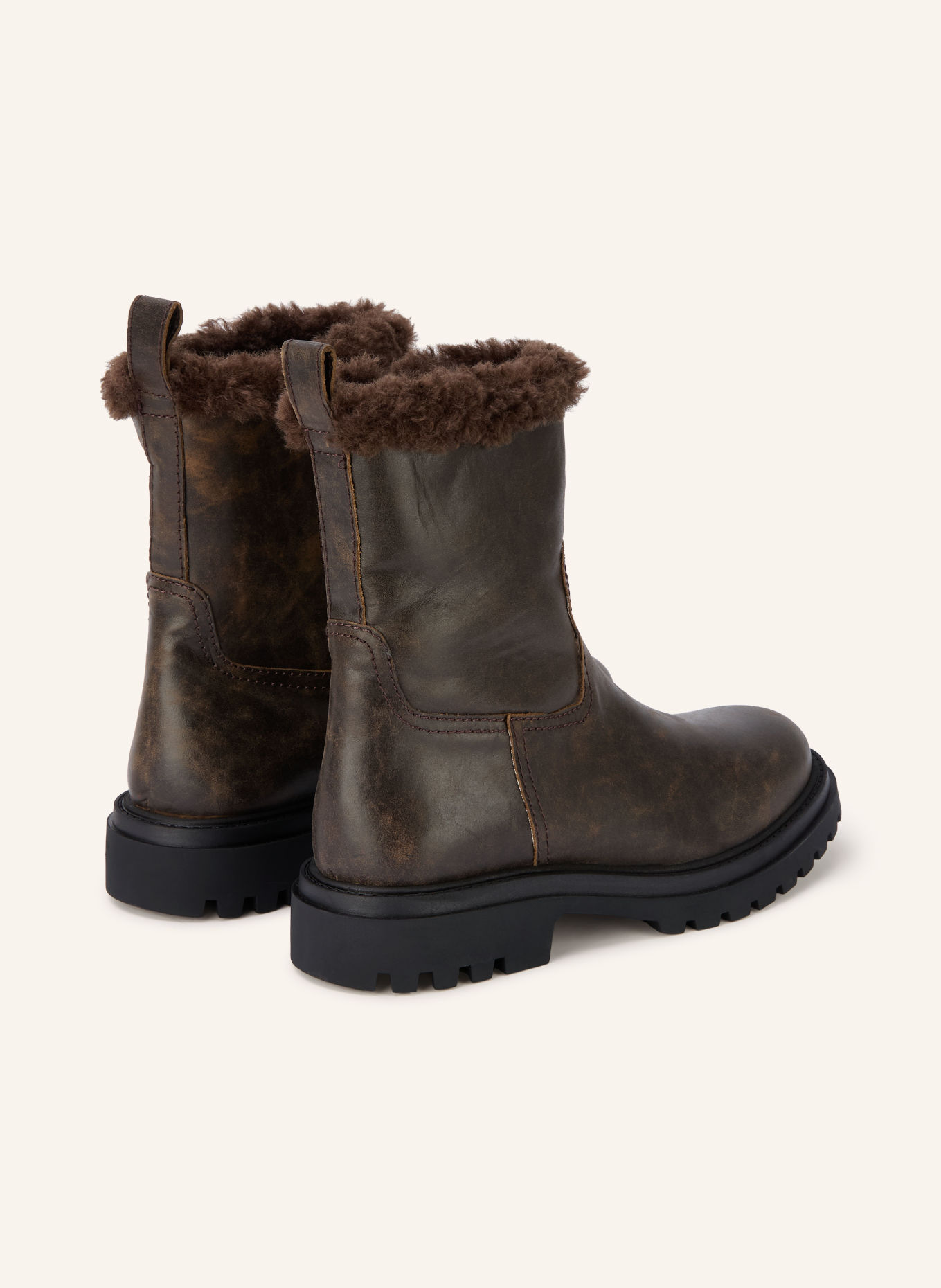 BIBI LOU Boots: DARK BROWN