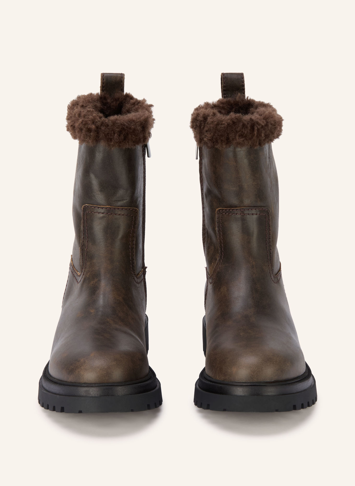 BIBI LOU Boots: DARK BROWN
